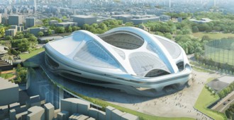 Tokio 2020: Cambios en el diseño del Nuevo Estadio Nacional de Japón - Zaha Hadid Architects