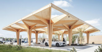 Dinamarca: Estación de carga para autos eléctricos - COBE Architects