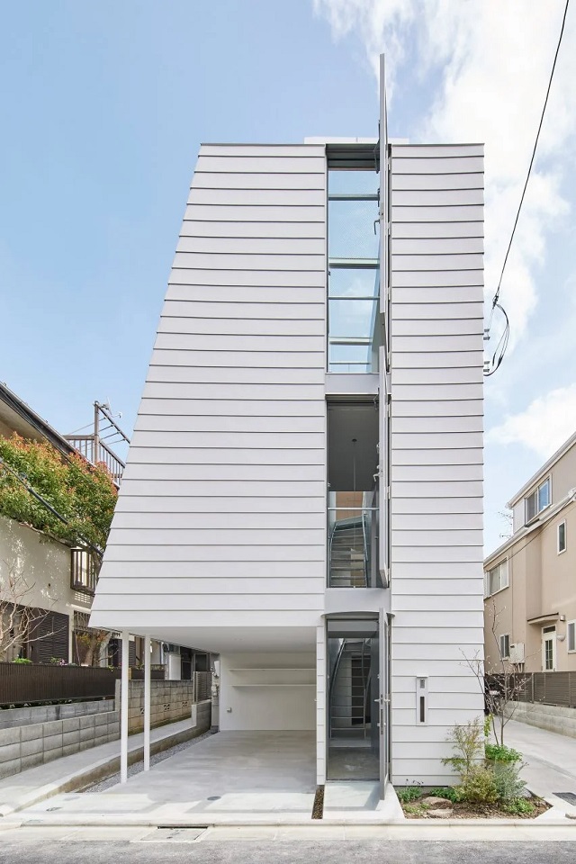 Japón: 'Scoop landscape house' - Not Architects Studio
