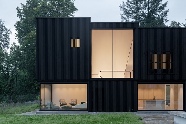 Alemania: Casa de Madera Junto al Lago - Appels Architekten