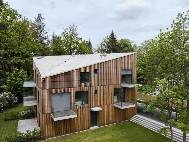 República Checa: Kamenice Villas - New How Architects