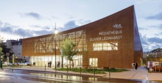 Francia: Mediateca Olivier Léonhardt - archi5 + CALMM architecture