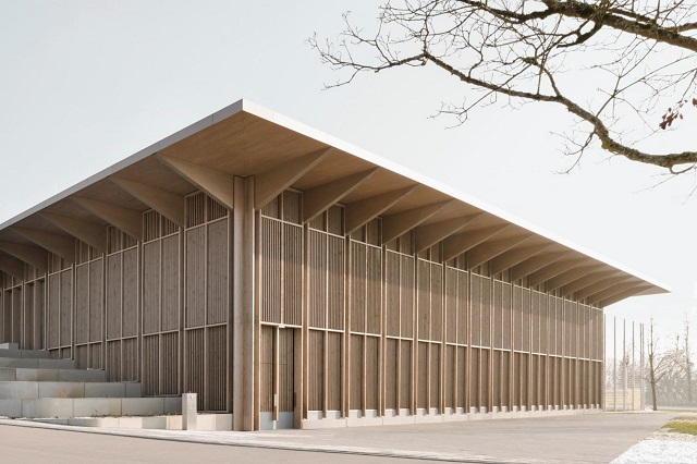 Alemania: Pabellón polivalente Markelfingen - Steimle Architekten