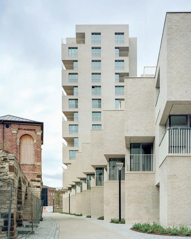 Bélgica: Residencias Hertogensite - David Chipperfield Architects