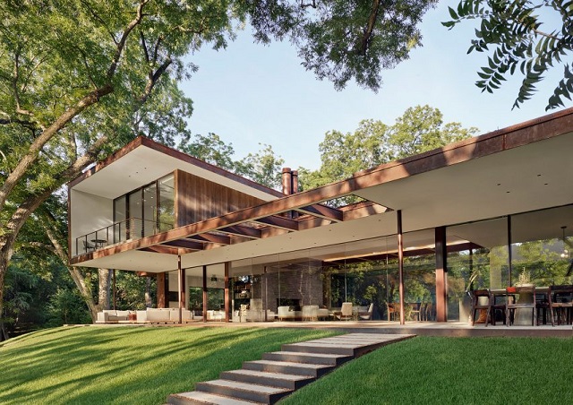 Estados Unidos: Casa en el Lago Austin - Miró Rivera Architects