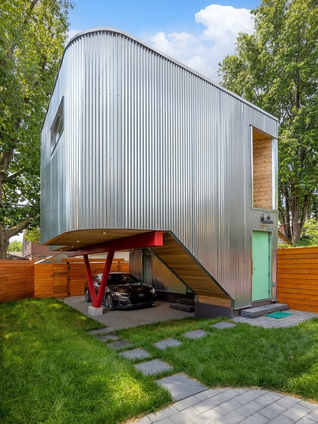 Canadá: Pocket Laneway House - Weiss A+U