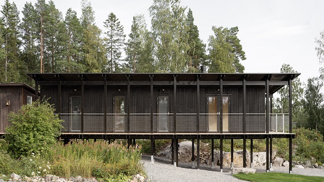 Suecia: Casa de huéspedes en Alnö - Johan Dehlin Arkitektur