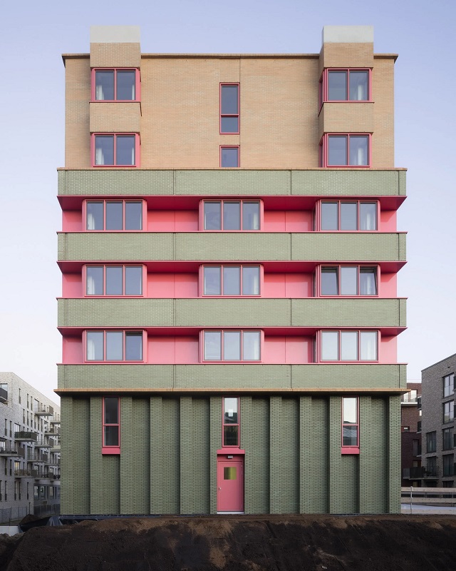 Países Bajos: Volante, viviendas sociales en Hilversum - Monadnock