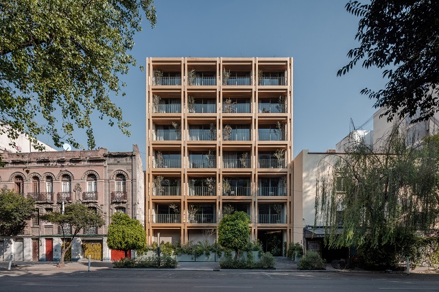 México: Edificio Onto Álvaro Obregón - CRB arquitectos