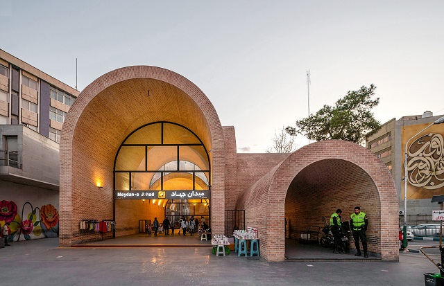 Irán: Estación de metro Jahad en Teherán - KA Architecture Studio