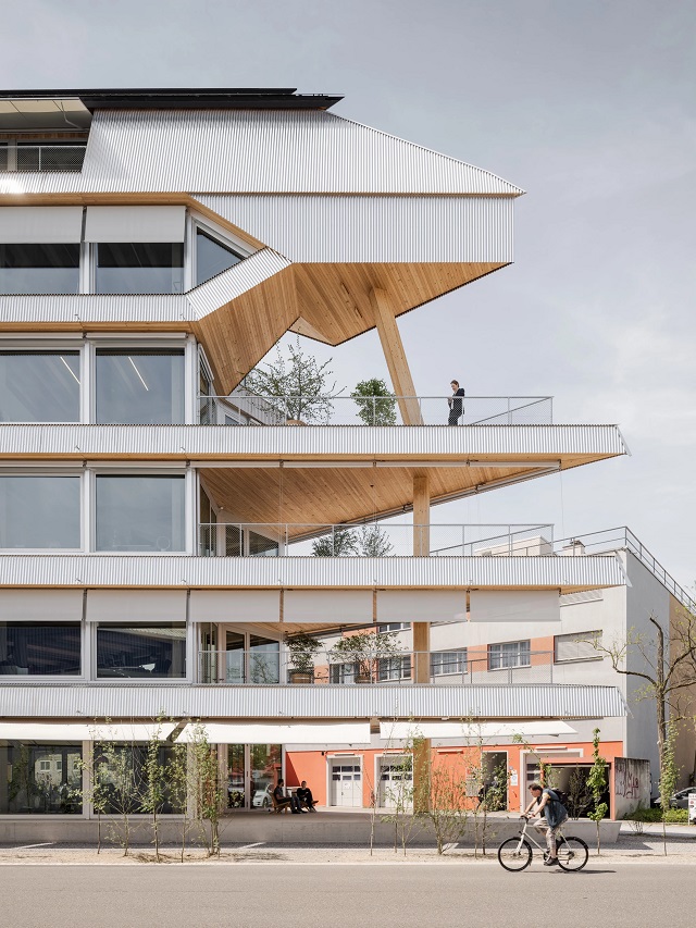 Suiza: Oficinas en Mailand-Strasse, Basilea - Herzog & de Meuron