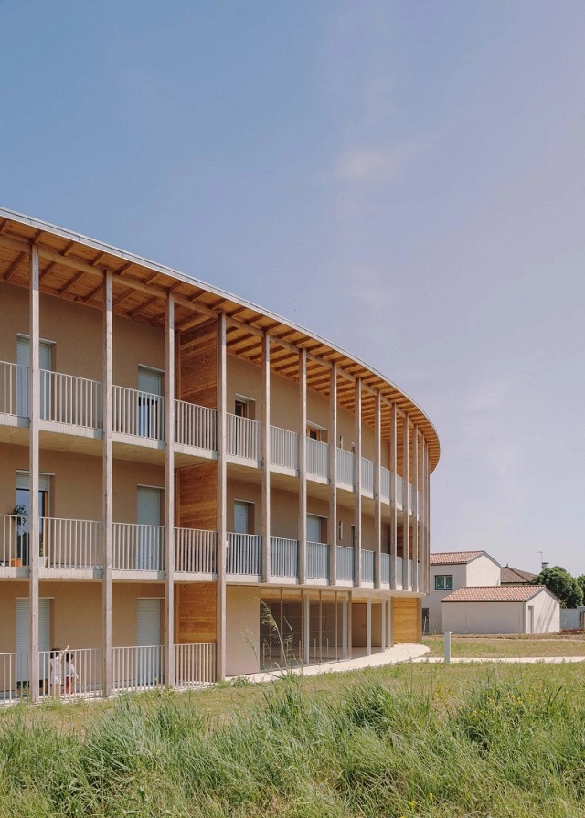 Francia: Viviendas sociales en Cornebarrieu - Régis Roudil Architectes