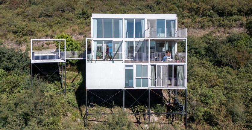Argentina: Casa Modular Blanca - SET Arquitectura
