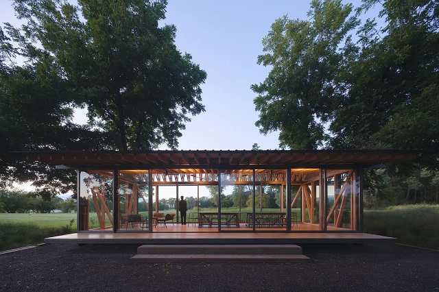 Argentina: Pabellón Los Troncos - Galetto estudio