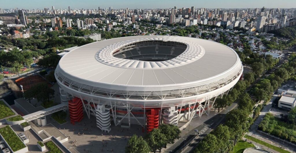 Argentina: Modernización y ampliación del Estadio Monumental de Buenos Aires - Schlaich Bergermann Partner + Fernandes / Arquitetos Associados