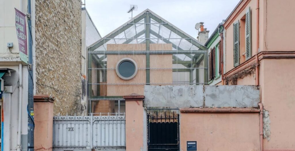 Francia: Casa invernadero en Saint-Ouen - MANERA