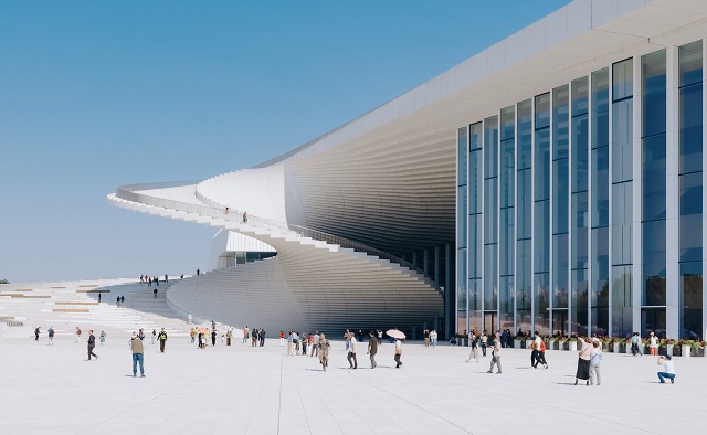 China: Se inauguró la Gran Ópera de Shanghái - Snøhetta 