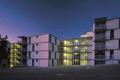 Edificio de viviendas para funcionarios municipales de La Reina (Chile), arquitecto Humberto Eliash
