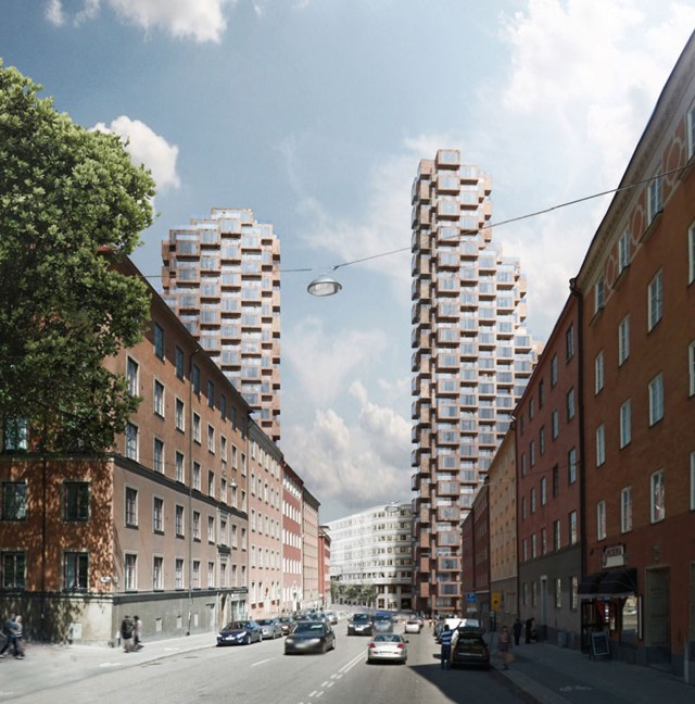 Suecia: OMA gana concurso para diseñar dos rascacielos en Estocolmo