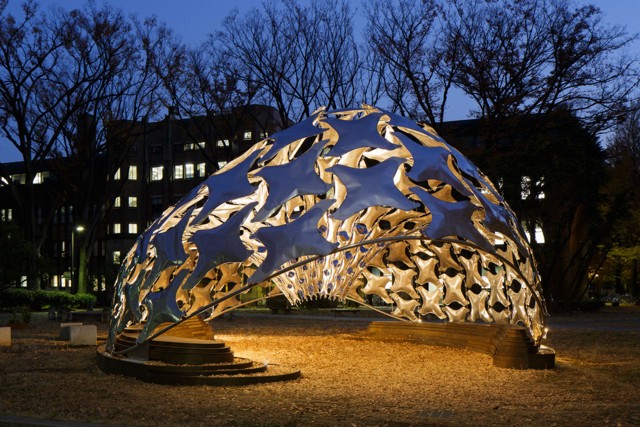 Japón: '99 Failures Pavilion' - Digital Fabrication Lab Pavilion 2013, Universidad de Tokio
