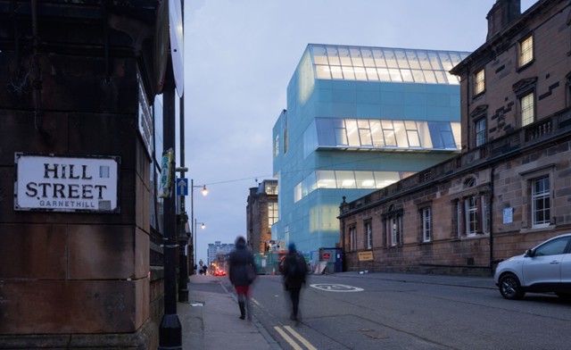 'Reid Building', Glasgow School of Art - Steven Holl Architects