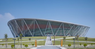 China: Estadio de Basketball en Dongguan - gmp Architekten