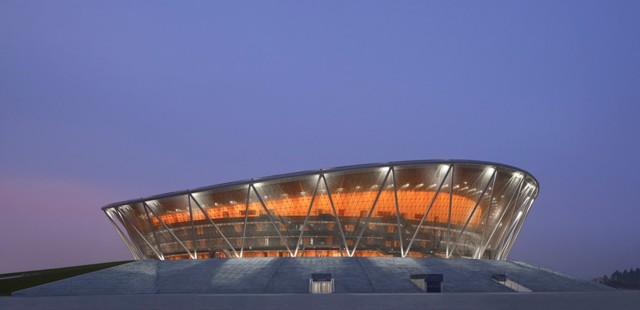 China: Estadio de Basketball en Dongguan - gmp Architekten