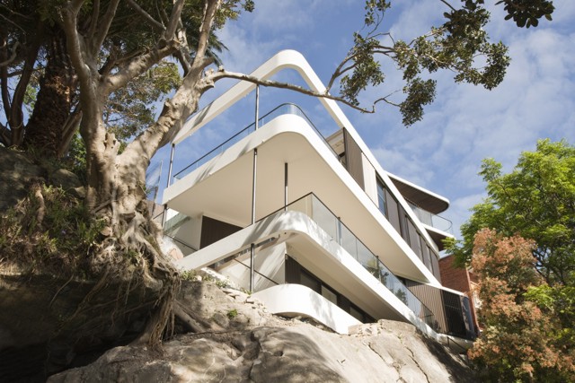 Australia: 'Clifftop House', Sydney - Luigi Rosselli Architects