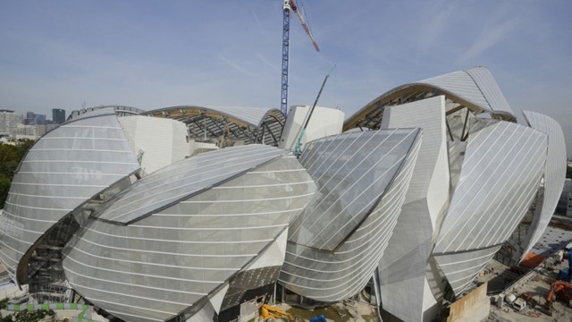 Francia: 'Fondation Louis Vuitton', París - Frank Gehry... imágenes de las obras