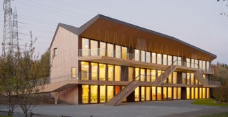 Suiza: Escuela Rudolf Steiner en Bois-Genoud, Lausanne - Localarchitecture