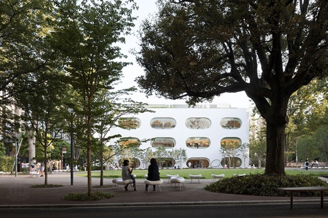 Japón: Biblioteca Pùblica en Musashino, Tokio - kw+hg architects