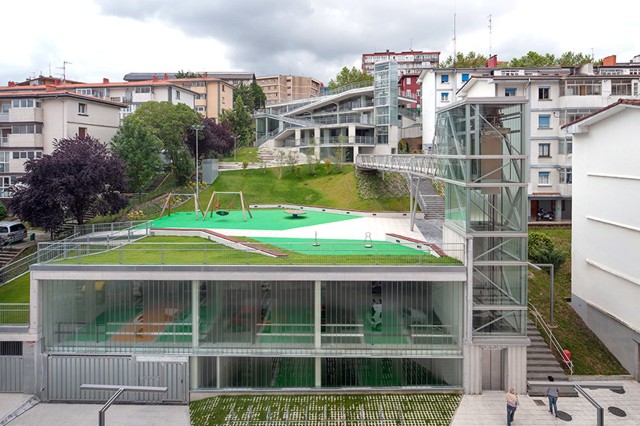 España: 'Galtzaraborda', garajes y ascensores urbanos - VAUMM arquitectura y urbanismo