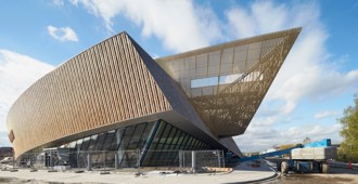Bélgica: Centro de Convenciones en Mons - Daniel Libeskind... imágenes de las obras