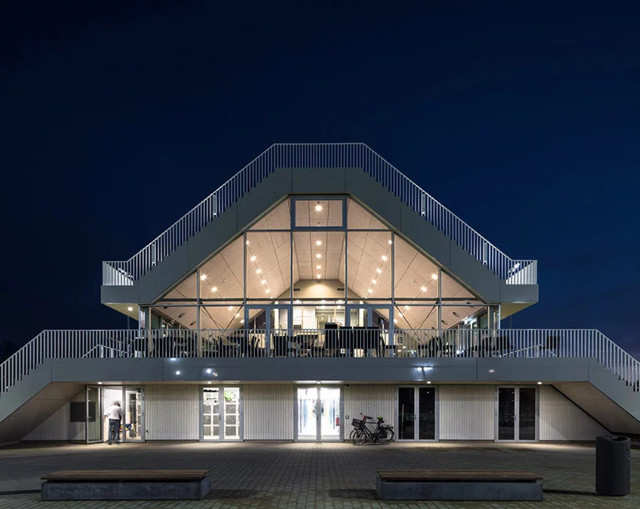 Paises Bajos: Centro deportivo en Róterdam - NL Architects