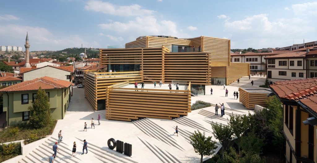 Turquía: Museo de Arte Moderno Odunpazari - Kengo Kuma & Associates