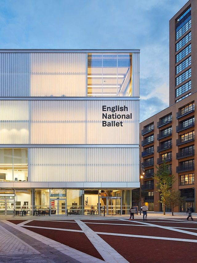 Inglaterra: English National Ballet School, Londres - Glenn Howells Architects 