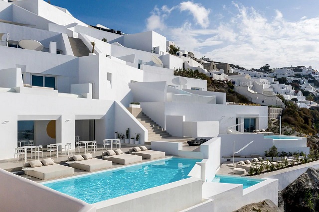 Grecia: Saint Hotel, Santorini - Kapsimalis Architects