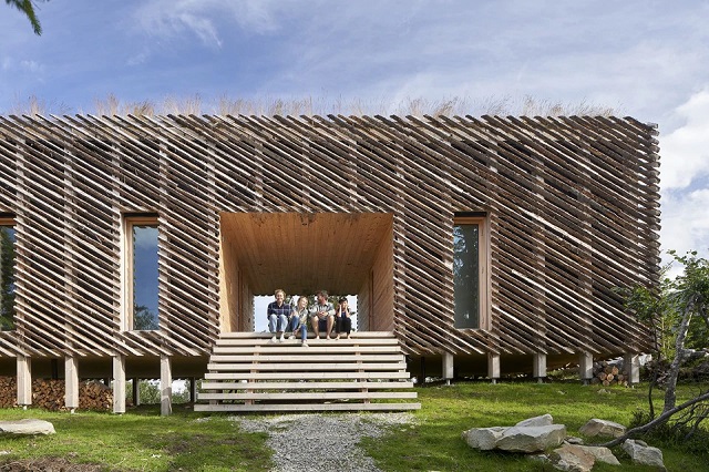 Noruega: Cabaña Skigard - Mork-Ulnes Architects