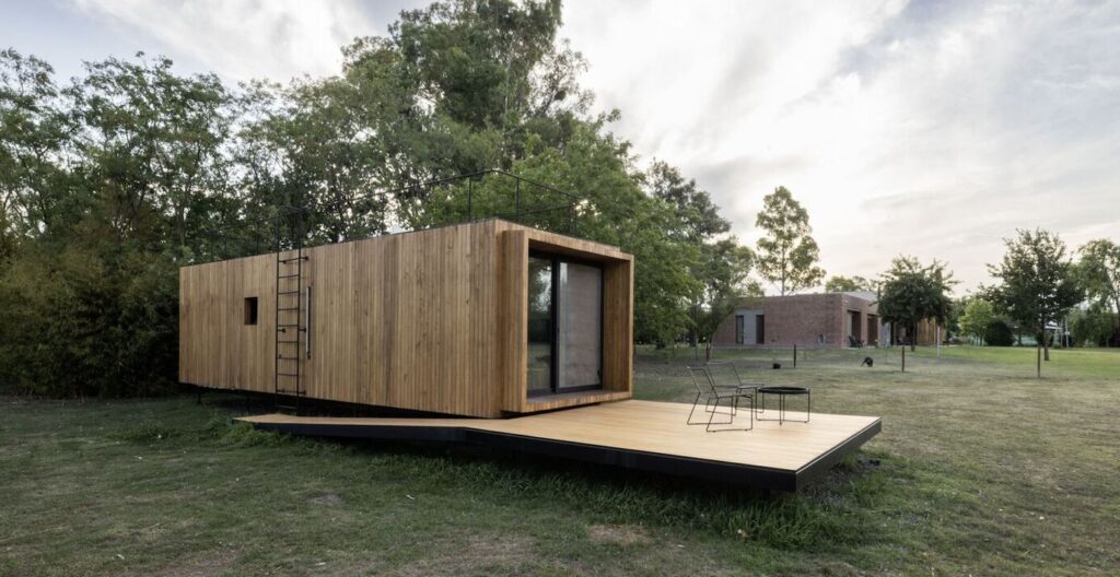 Argentina: Vivienda modular LABT-20 - Estudio Borrachia Arquitectos + Arq. Guillermo Badano