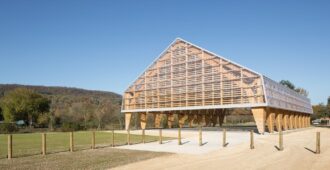 Francia: Pabellón de madera en Ancy-Dornot - Studiolada