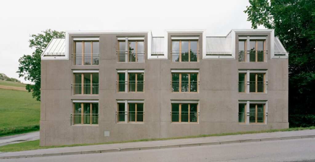 Suiza: Vivienda Colectiva Bel-Air - Deschenaux Architectes