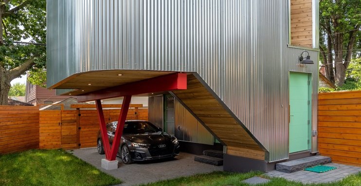 Canadá: Pocket Laneway House - Weiss A+U