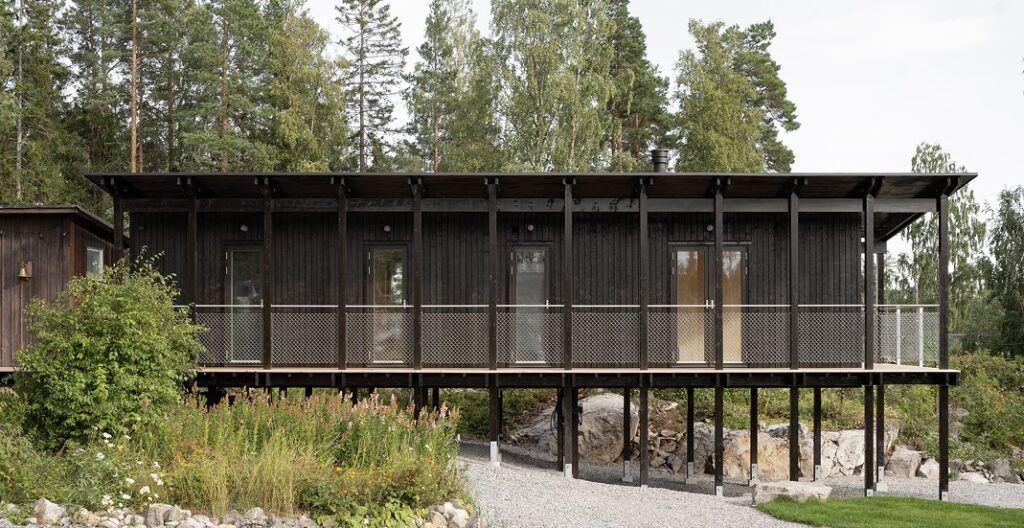 Suecia: Casa de huéspedes en Alnö - Johan Dehlin Arkitektur