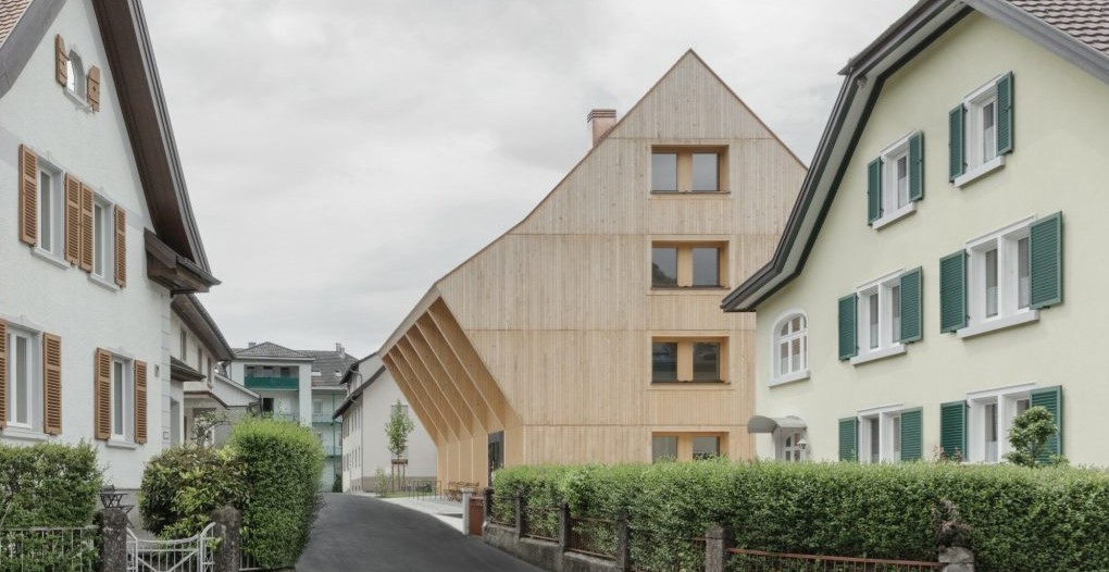 Austria: Viviendas en el Distrito Säge. Hohenems - Ludescher + Lutz Architekten