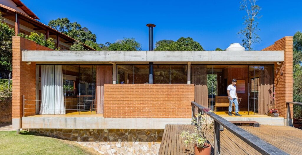 Brasil: Casa de la Vila del Açude - Entremeios Arquitetura