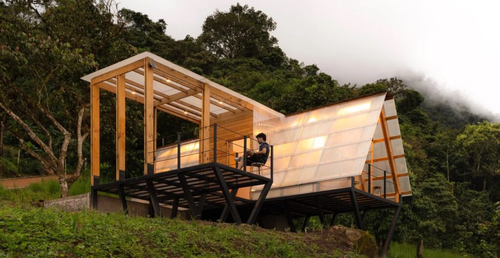Ecuador: Casa 6-3 en Mindo - Baquio Arquitectura