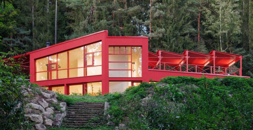 República Checa: Villa Jevany - Architektura